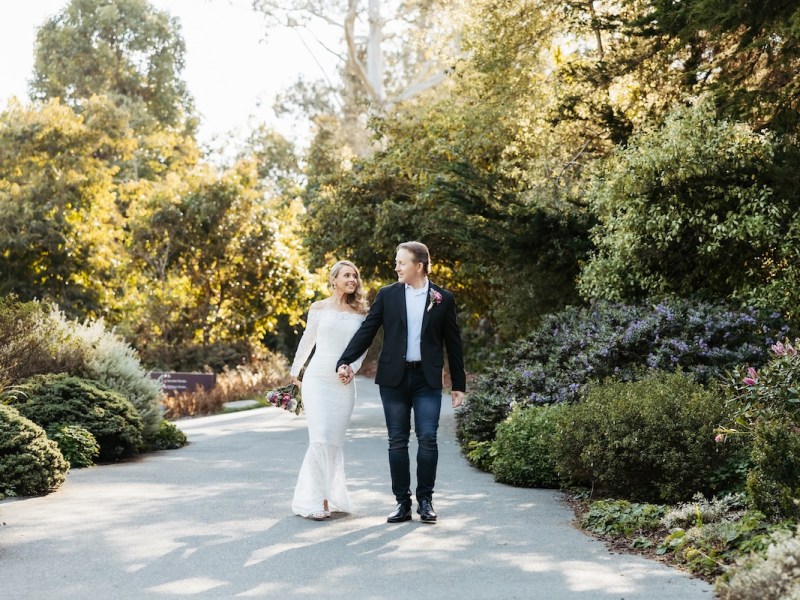 An Elopement in the San Francisco Botanical&nbsp;Garden